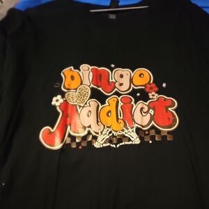 Bingo Addict Graphic T-Shirt *BINGO* 😀😀